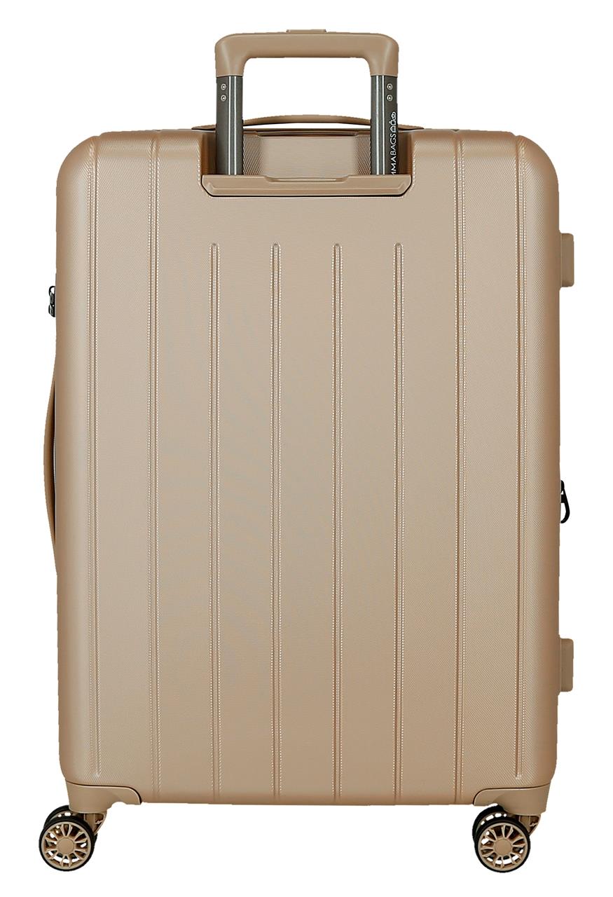 5319365 TROLLEY ABS 78cm. C/EXP. 4R. MOVOM WOOD CHAMPAGNE