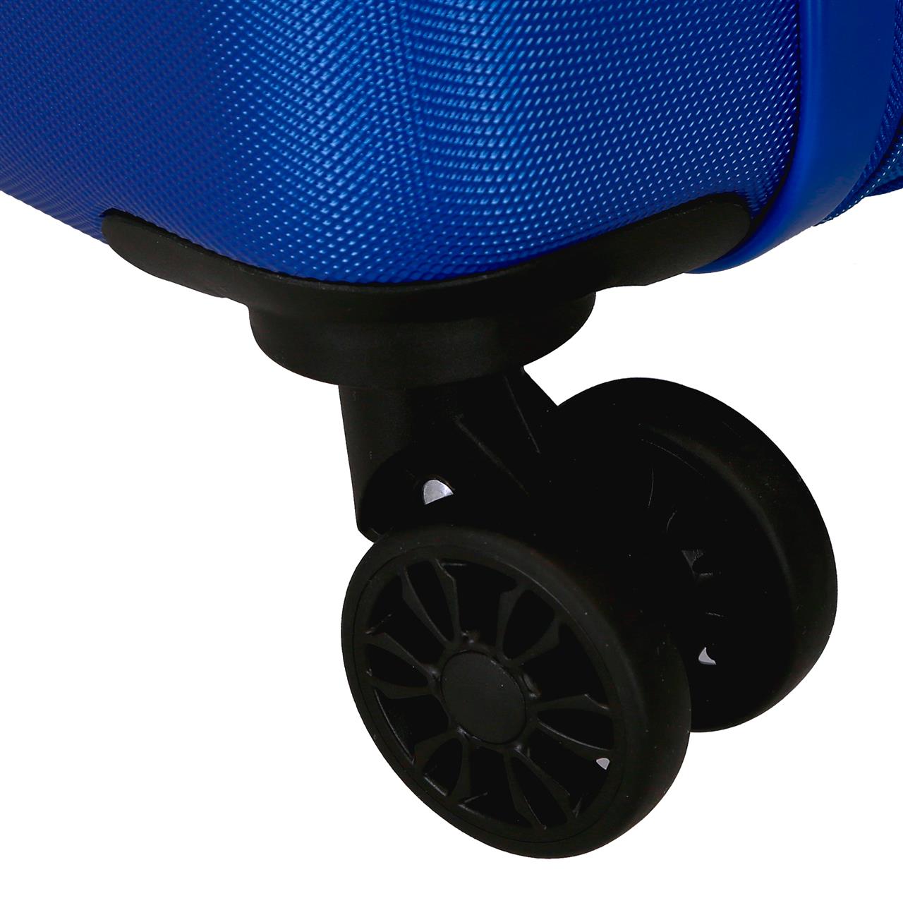 5848663 TROLLEY ABS 55CM. C/EXP. 4R. RR FLEX AZUL