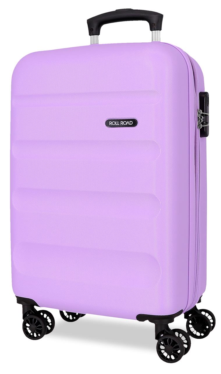 584866F TROLLEY ABS 55CM. C/EXP. 4R. RR FLEX MALVA