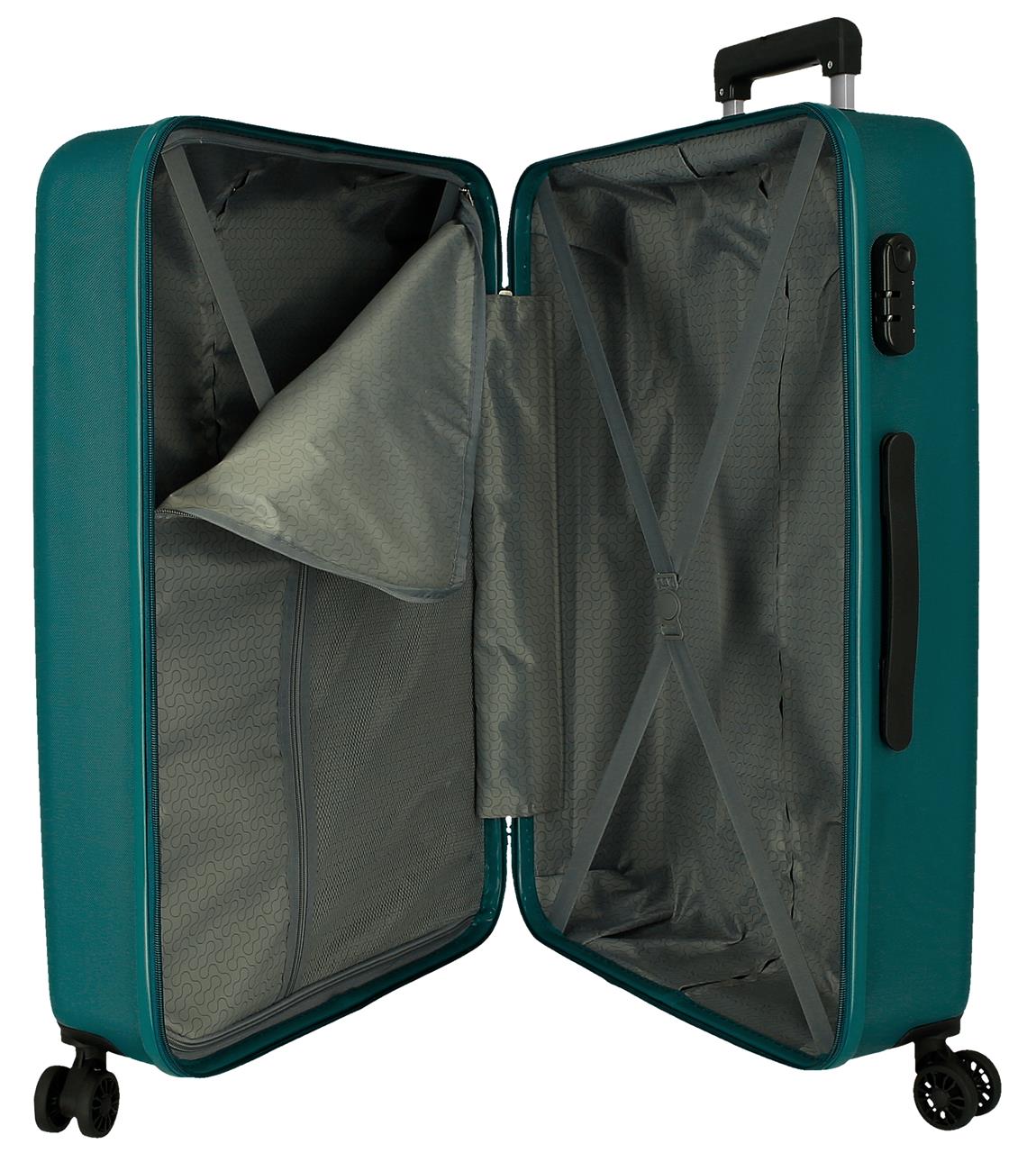 584926I TROLLEY ABS 65CM. 4R. RR FLEX VERDE