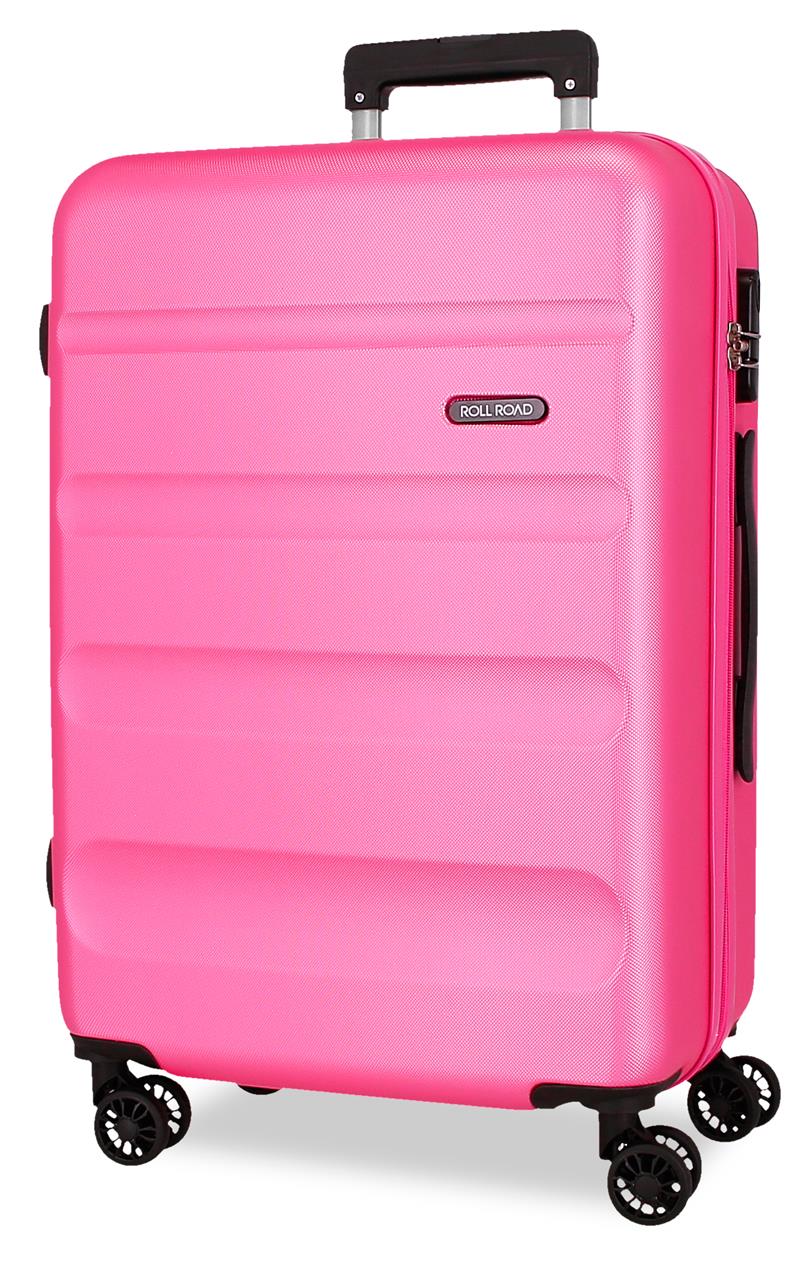 584926G TROLLEY ABS 65CM. 4R. RR FLEX ROSA