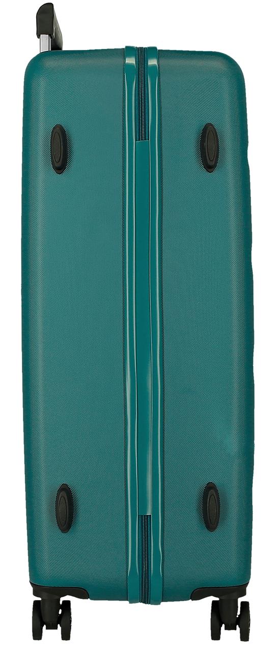 584936I TROLLEY ABS 75CM. 4R. RR FLEX VERDE