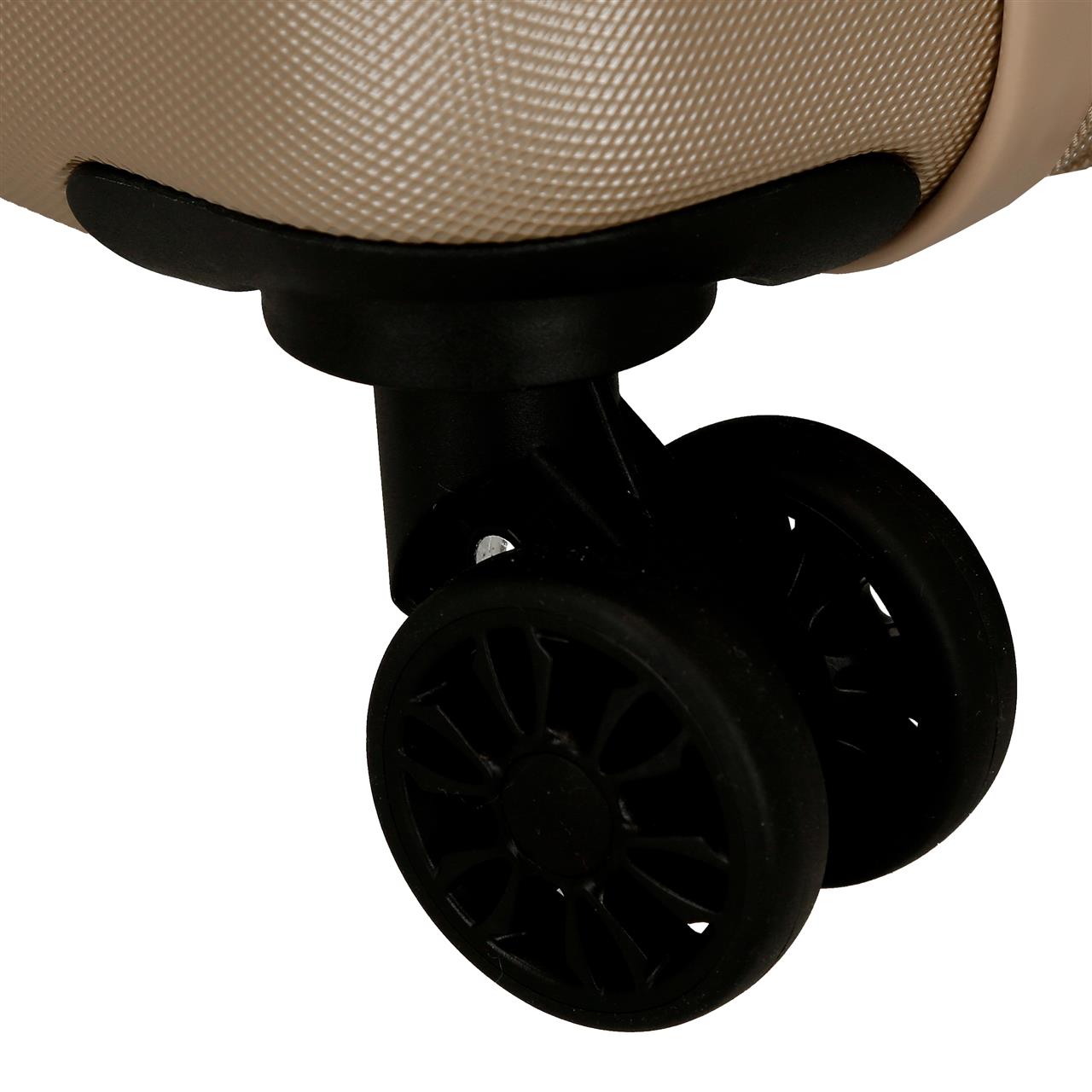 5849369 TROLLEY ABS 75CM. 4R. CHAMPAGNE RR FLEX