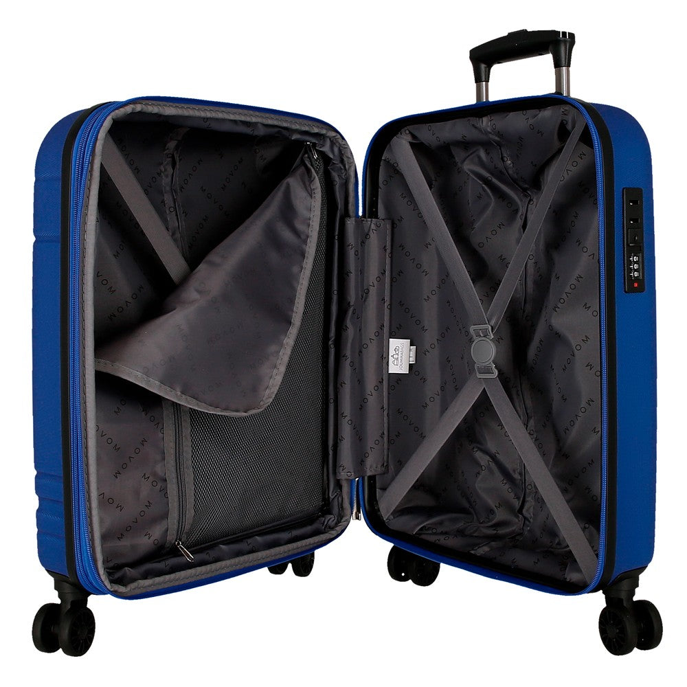 5988662 TROLLEY ABS 55CM. C/EXP. 4R. MOVOM GALAXY MARINO