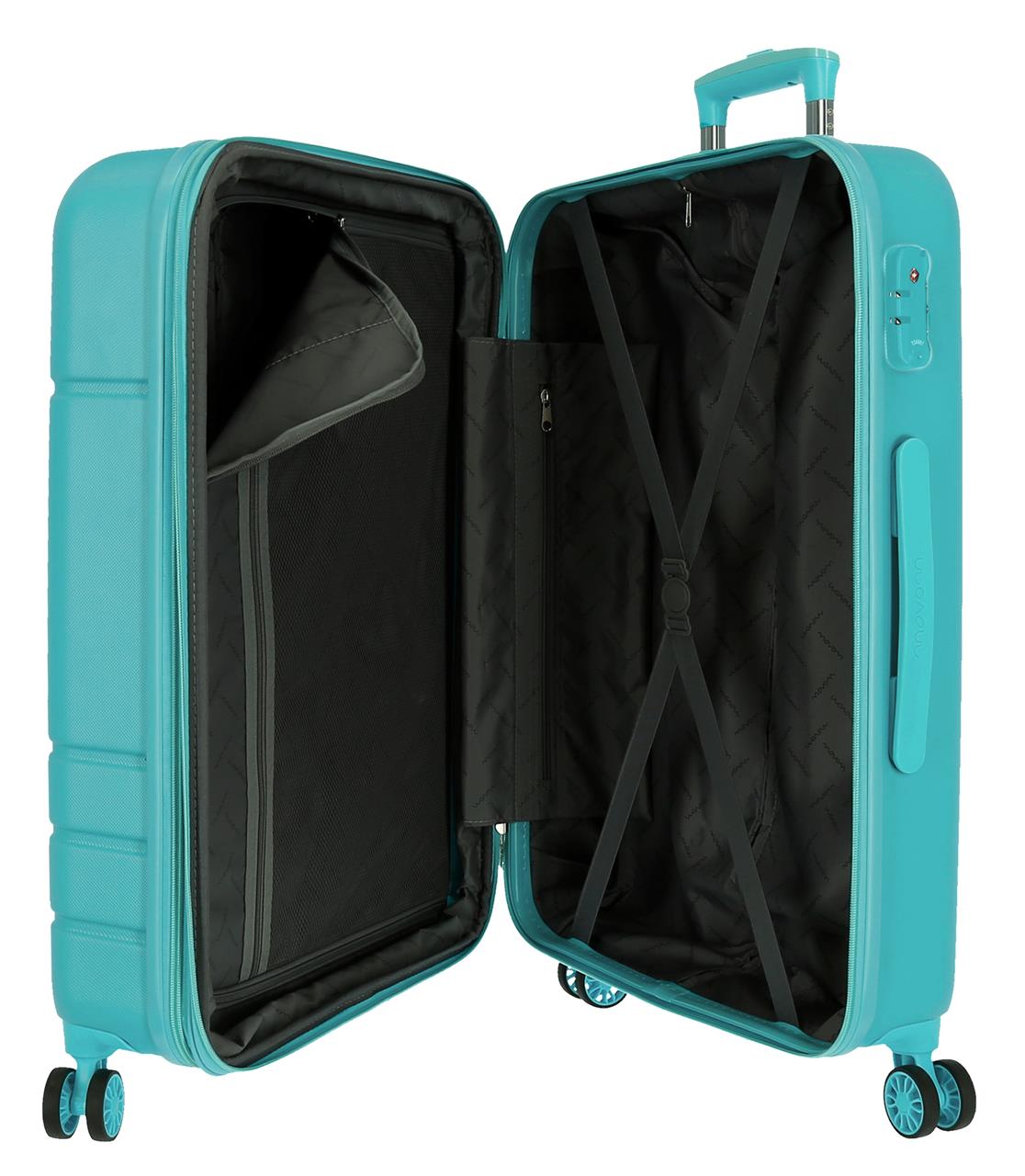 5989465 SET/3 TROLLEY ABS 55-68-78CM. 4R. MOVOM GALAXY TURKEY