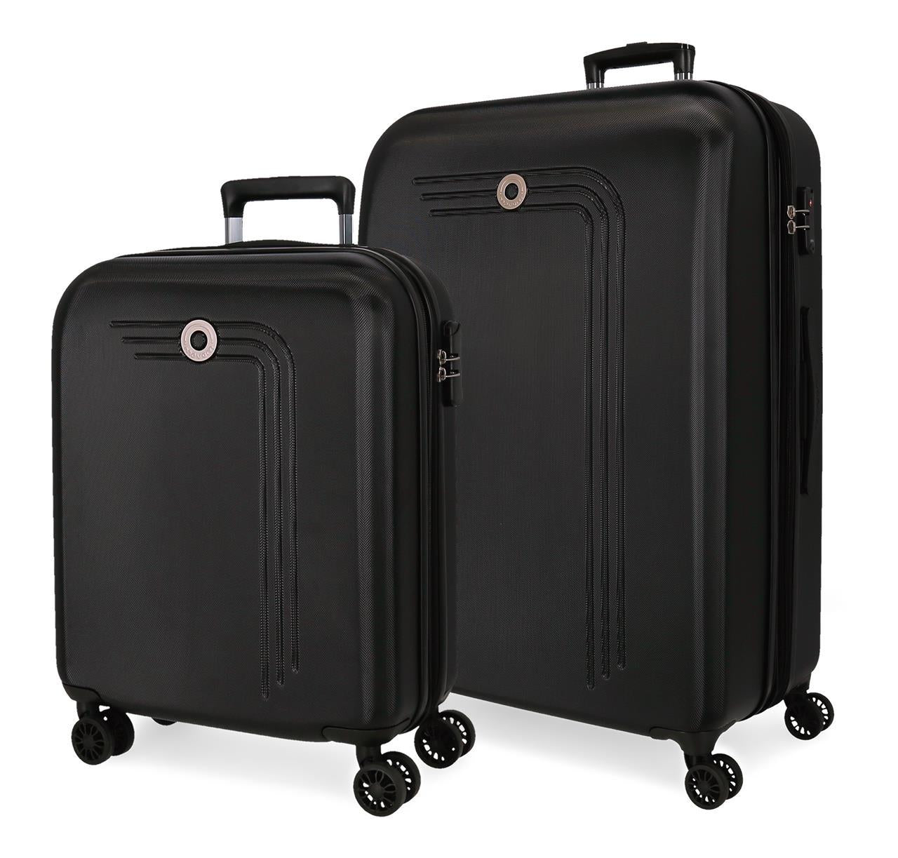 5998961 SET/2 TROLLEY ABS 55-70CM. C/EXP. 4R. MOVOM RIGA NEG