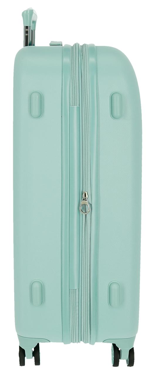 5999368 TROLLEY ABS 80CM. C/EXP. 4R. MOVOM RIGA TURQUESA