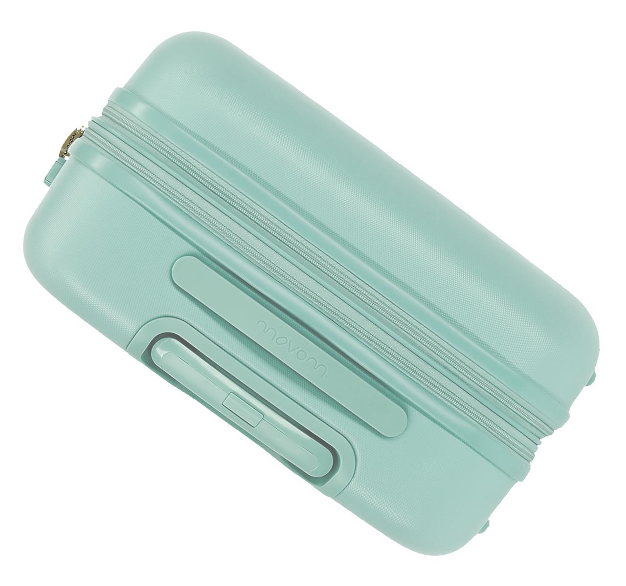 5999368 TROLLEY ABS 80CM. C/EXP. 4R. MOVOM RIGA TURQUESA