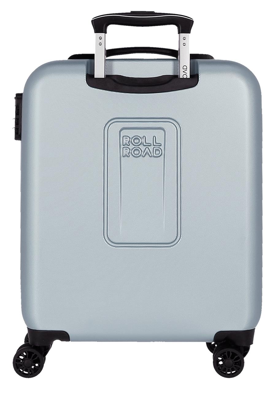 5068623 TROLLEY ABS 55CM. C/EXP. 4R. RR CAMBODGE BLEU CLAIR