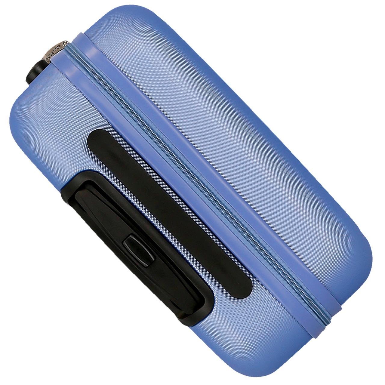 506912A TROLLEY ABS 55CM. 4R. RR CAMBODGE BLEU