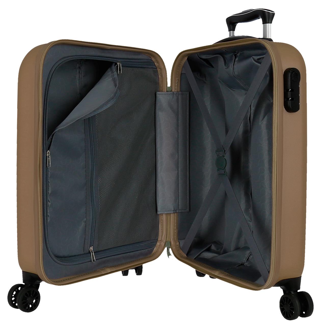 5069122 TROLLEY ABS 55CM. 4R. RR KAMBODSCHA CHAMPAGNER