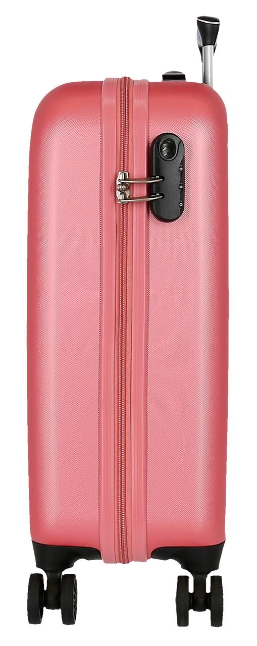 5069124 TROLLEY ABS 55CM. 4R. RR CAMBOGIA ROSA