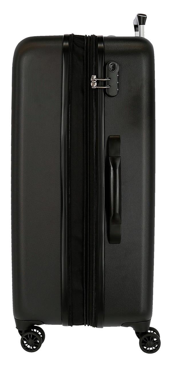 5069221 TROLLEY ABS 68CM. C/EXP. 4R.CAMBOYA BLACK