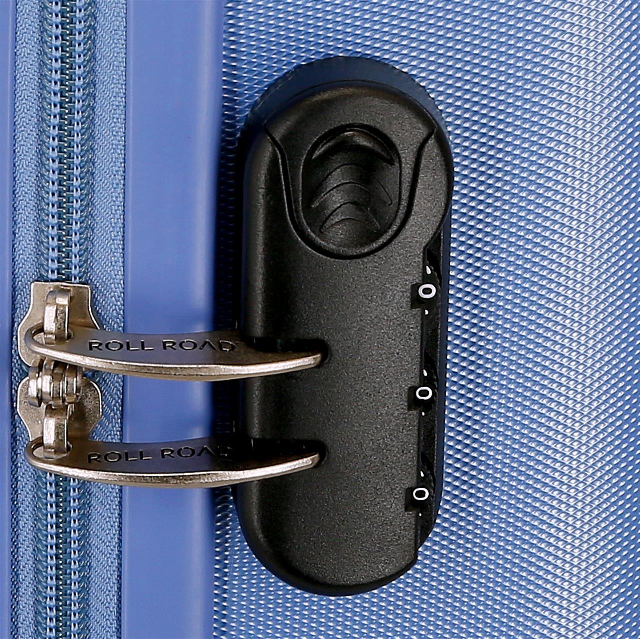 506922A TROLLEY ABS 65CM. C/EXP. 4R.CAMBOYA Bleu