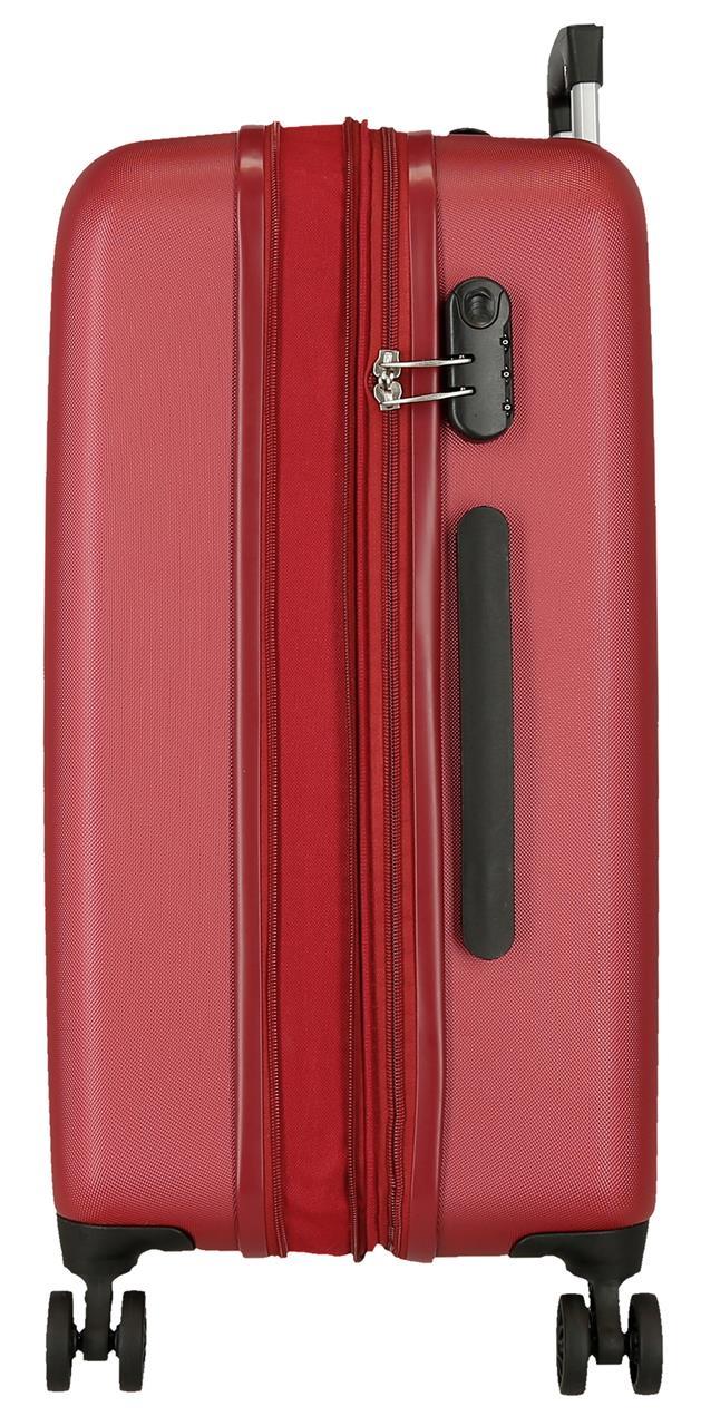 506922B TROLLEY ABS 65CM. C/EXP. 4R. GRENAT RR CAMBODGE