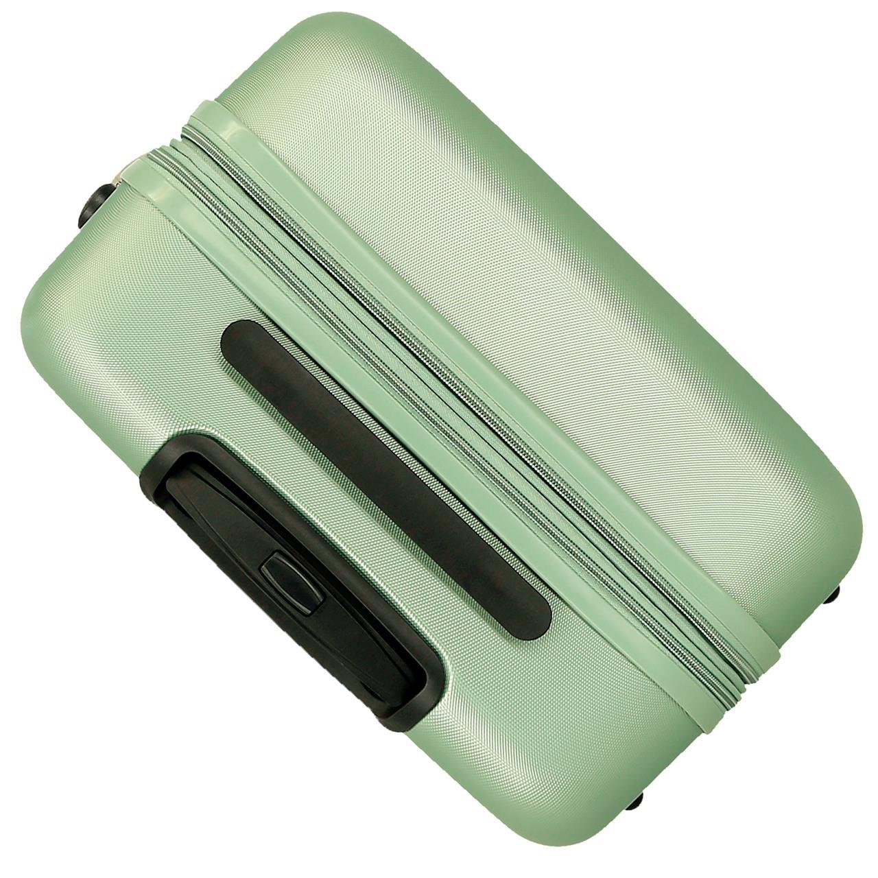 506922C TROLLEY ABS 65CM. C/EXP. 4R.CAMBOYA VERDE