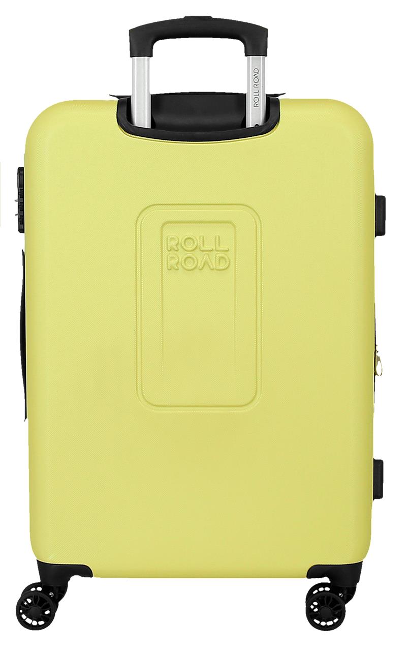 506932F TROLLEY ABS 75CM. C/EXP. 4R. RR CAMBODJA GEEL