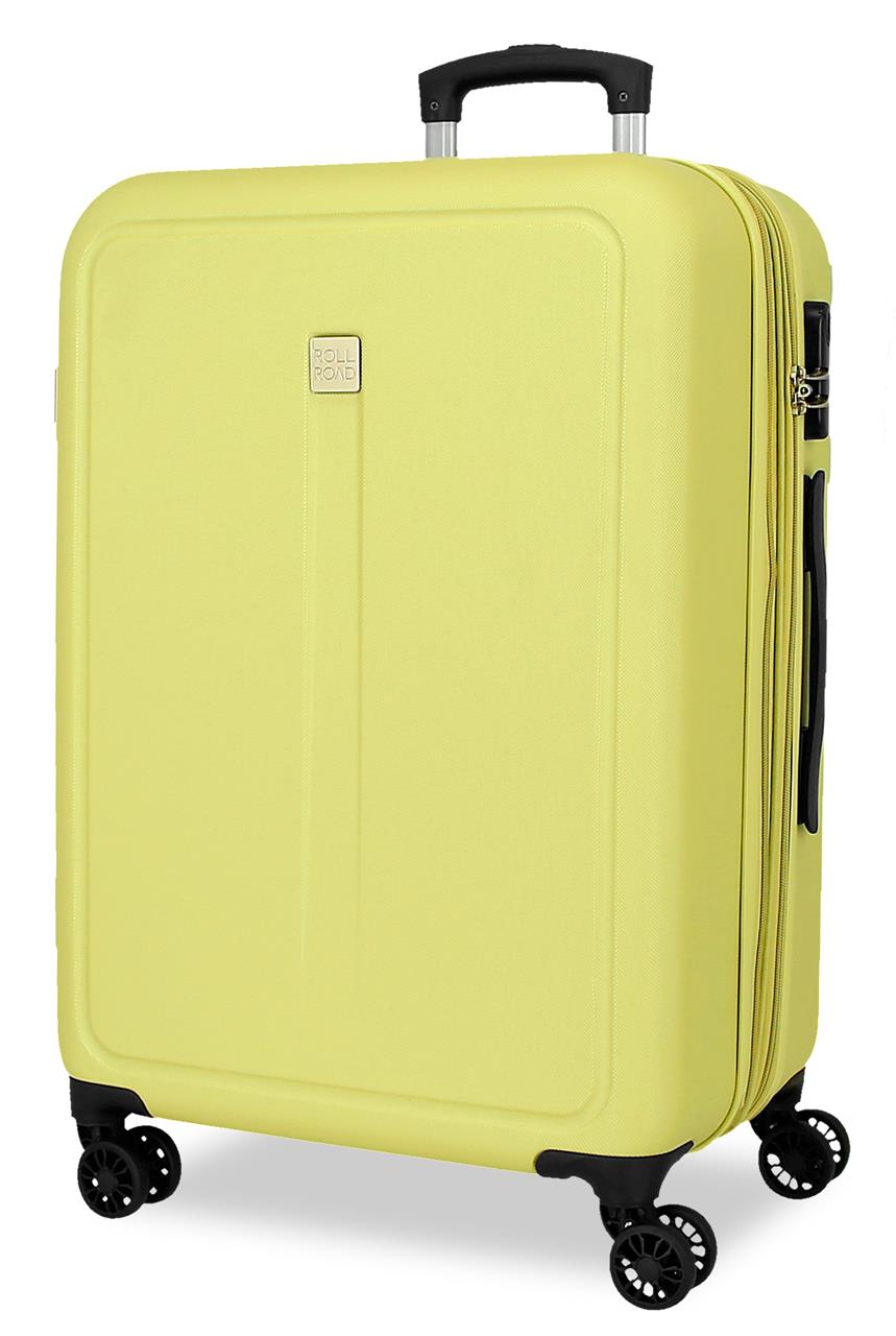 506932F TROLLEY ABS 75CM. C/EXP. 4R. RR CAMBODJA GEEL