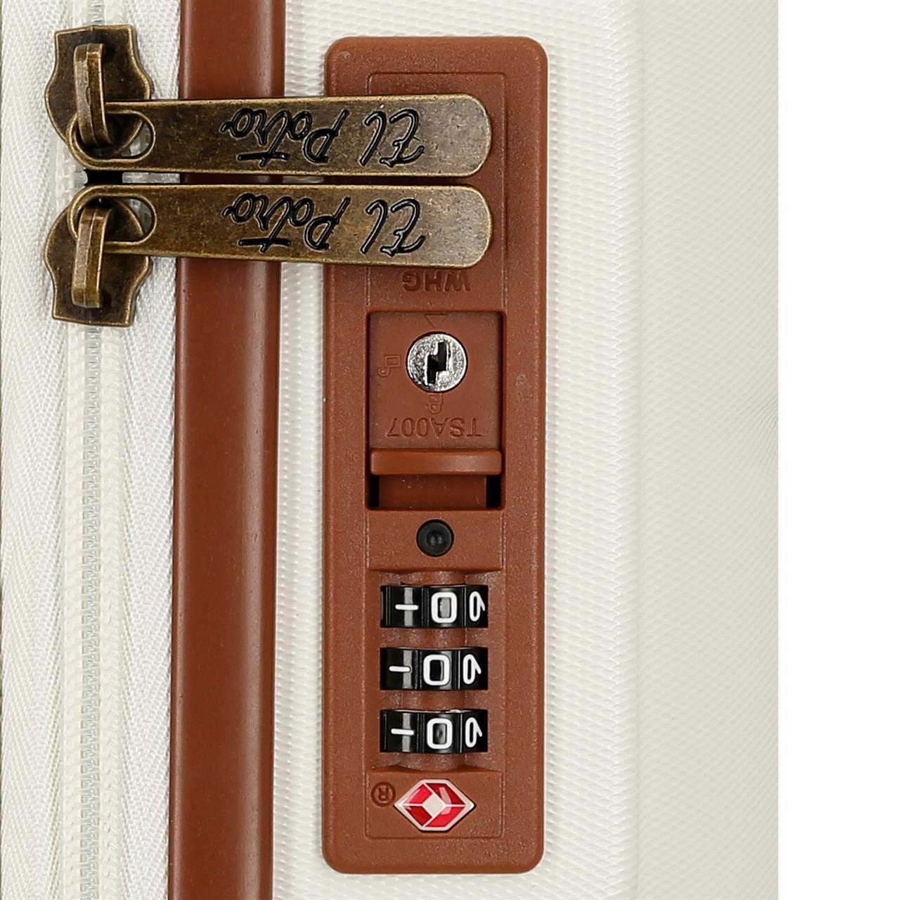 5128628 TROLLEY ABS 55CM. C/exp. 4r. EL POTRO OCURI WEISS