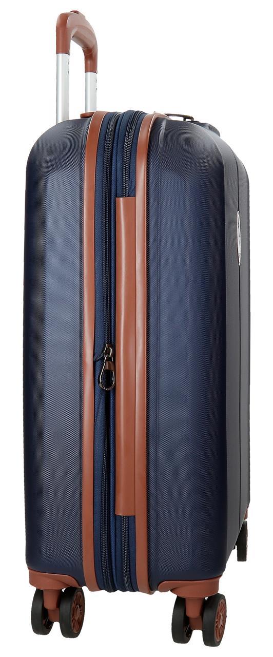 5128626 TROLLEY ABS 55CM. C/EXP. 4R. EL POTRO OCURI MARINO