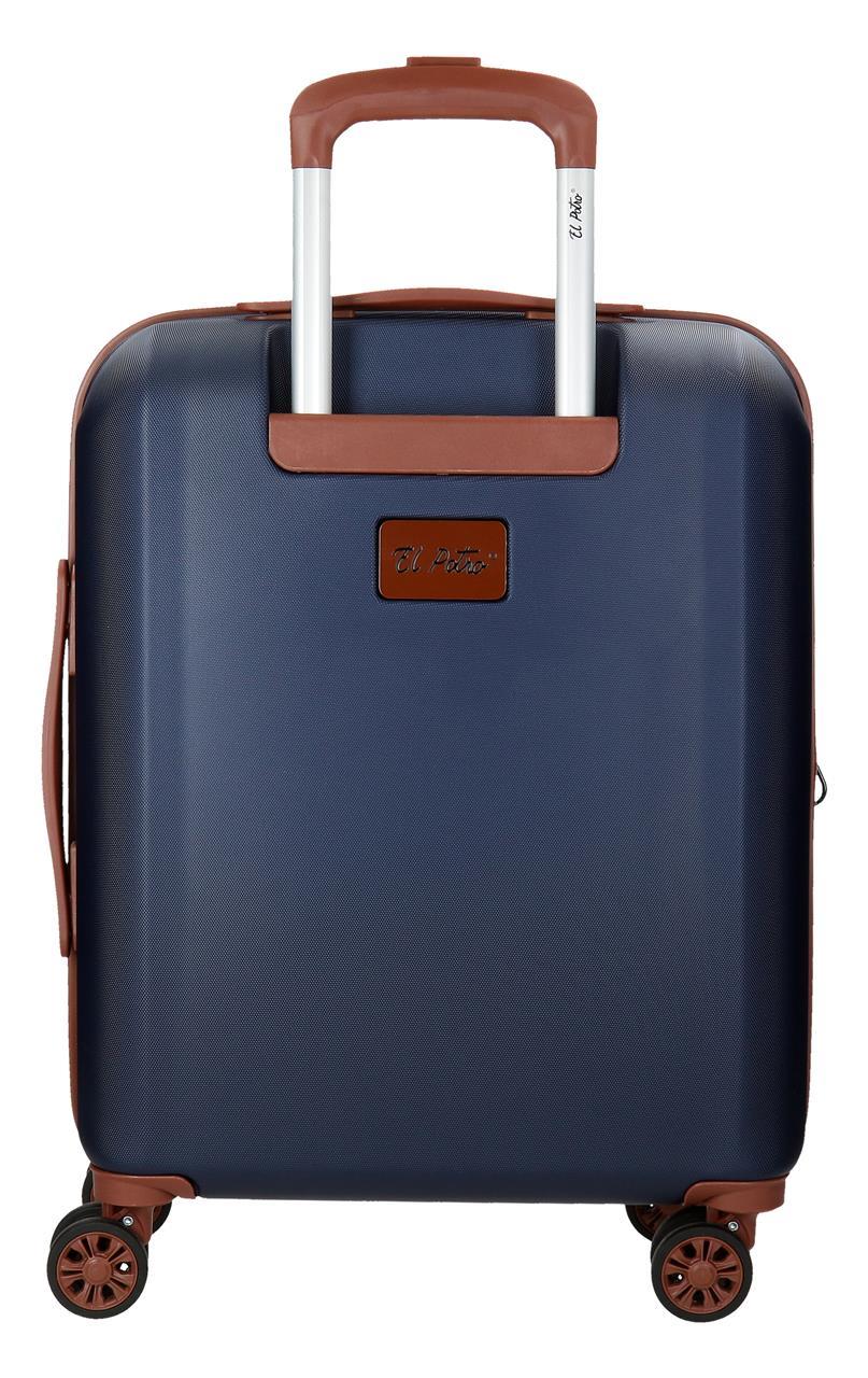 5128626 TROLLEY ABS 55CM. C/EXP. 4R. EL POTRO OCURI MARINO