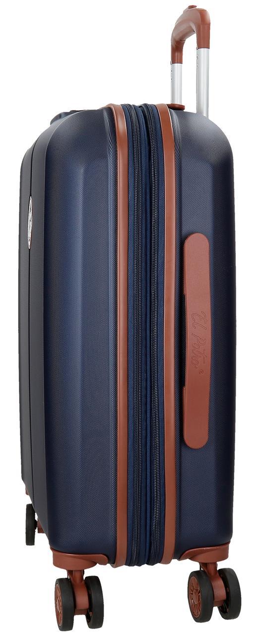 5128626 TROLLEY ABS 55CM. C/EXP. 4R. EL POTRO OCURI MARINO