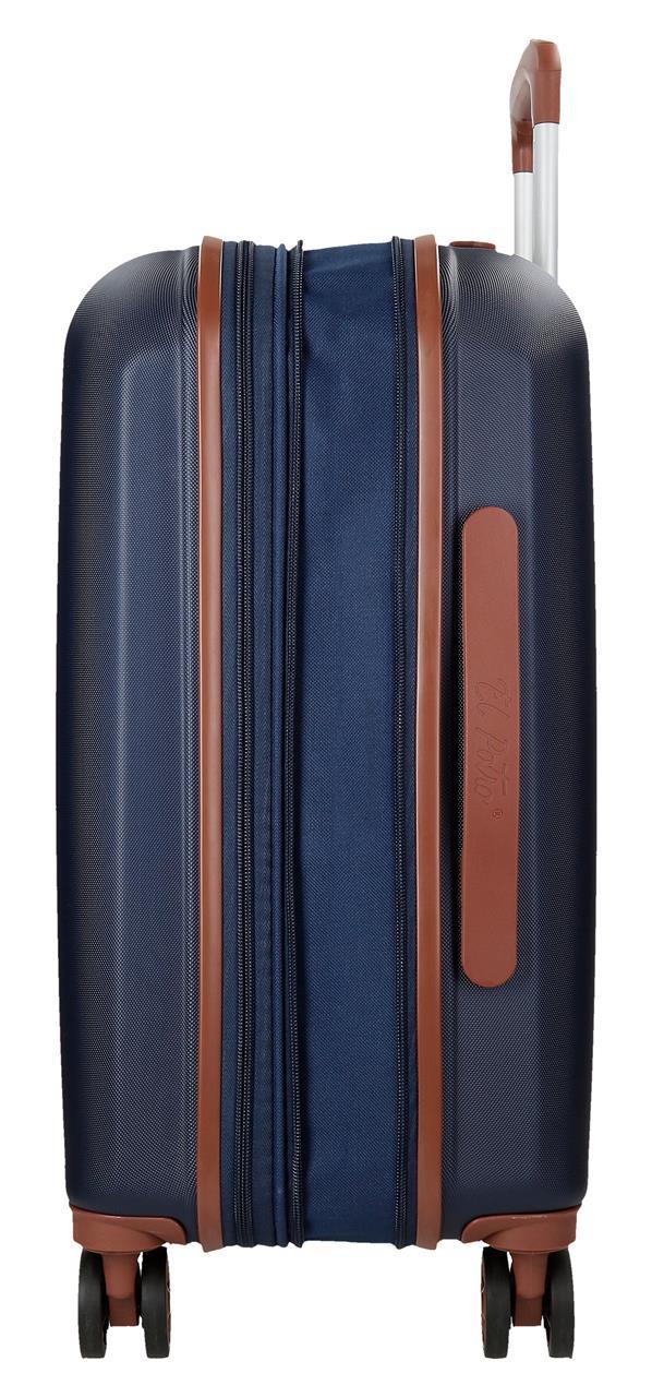 5128626 TROLLEY ABS 55CM. C/EXP. 4R. EL POTRO OCURI MARINO