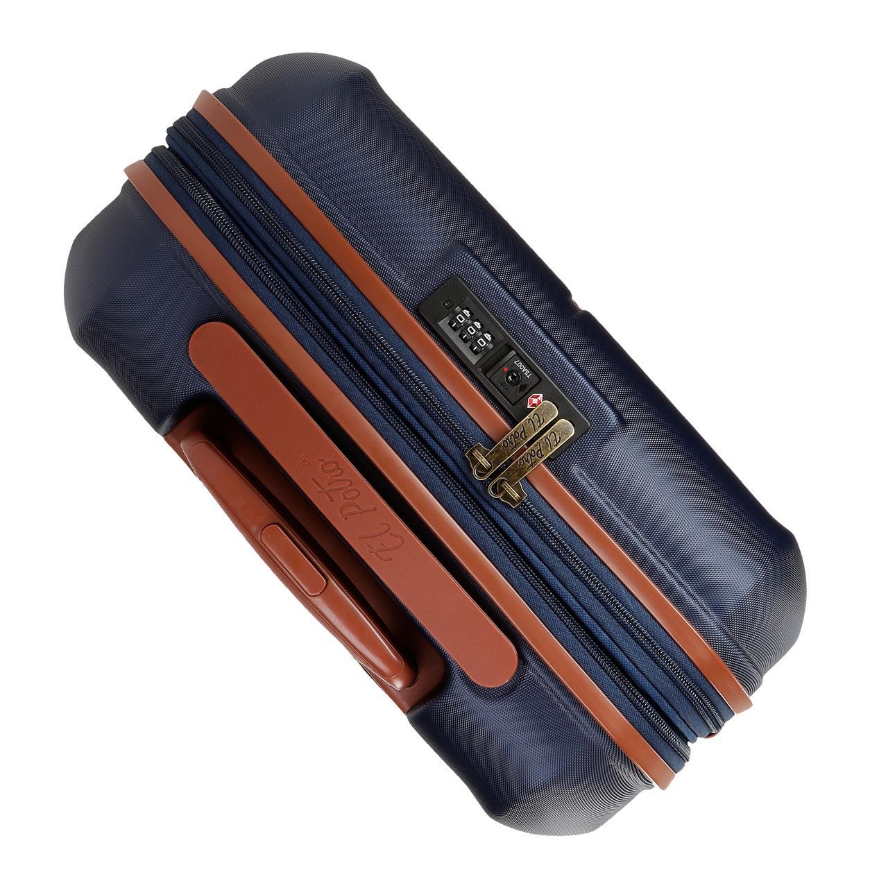 5128626 TROLLEY ABS 55CM. C/EXP. 4R. EL POTRO OCURI MARINO