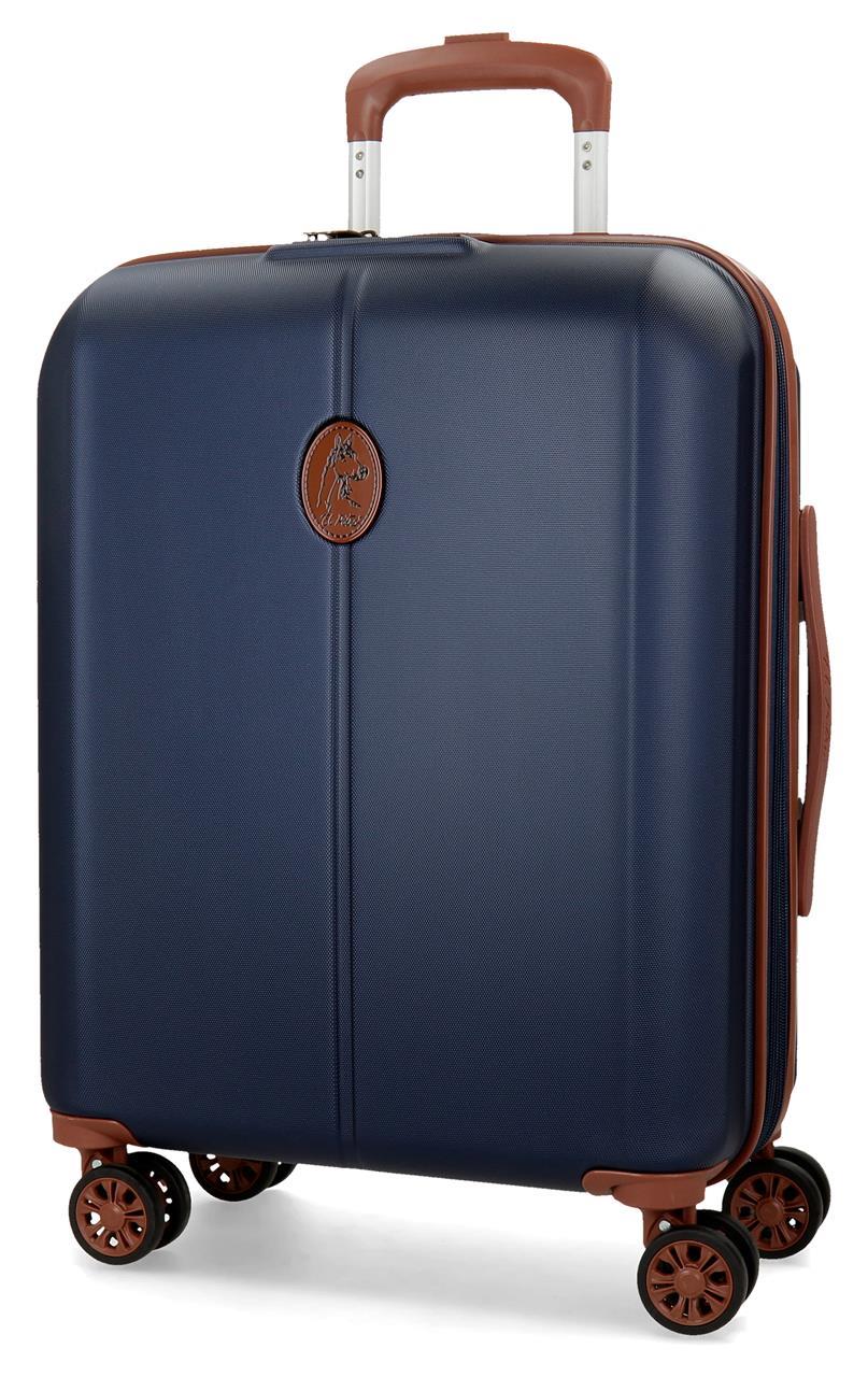 5128626 TROLLEY ABS 55CM. C/EXP. 4R. EL POTRO OCURI MARINO