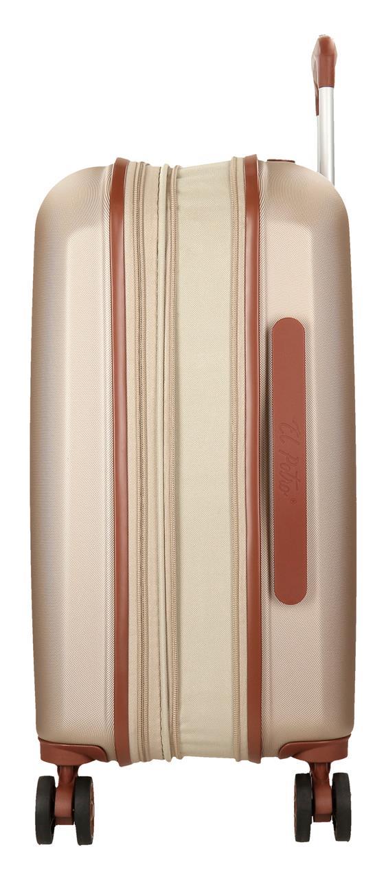 5128627 TROLLEY ABS 55CM. C/exp. 4r. EL POTRO OCURI Champagn