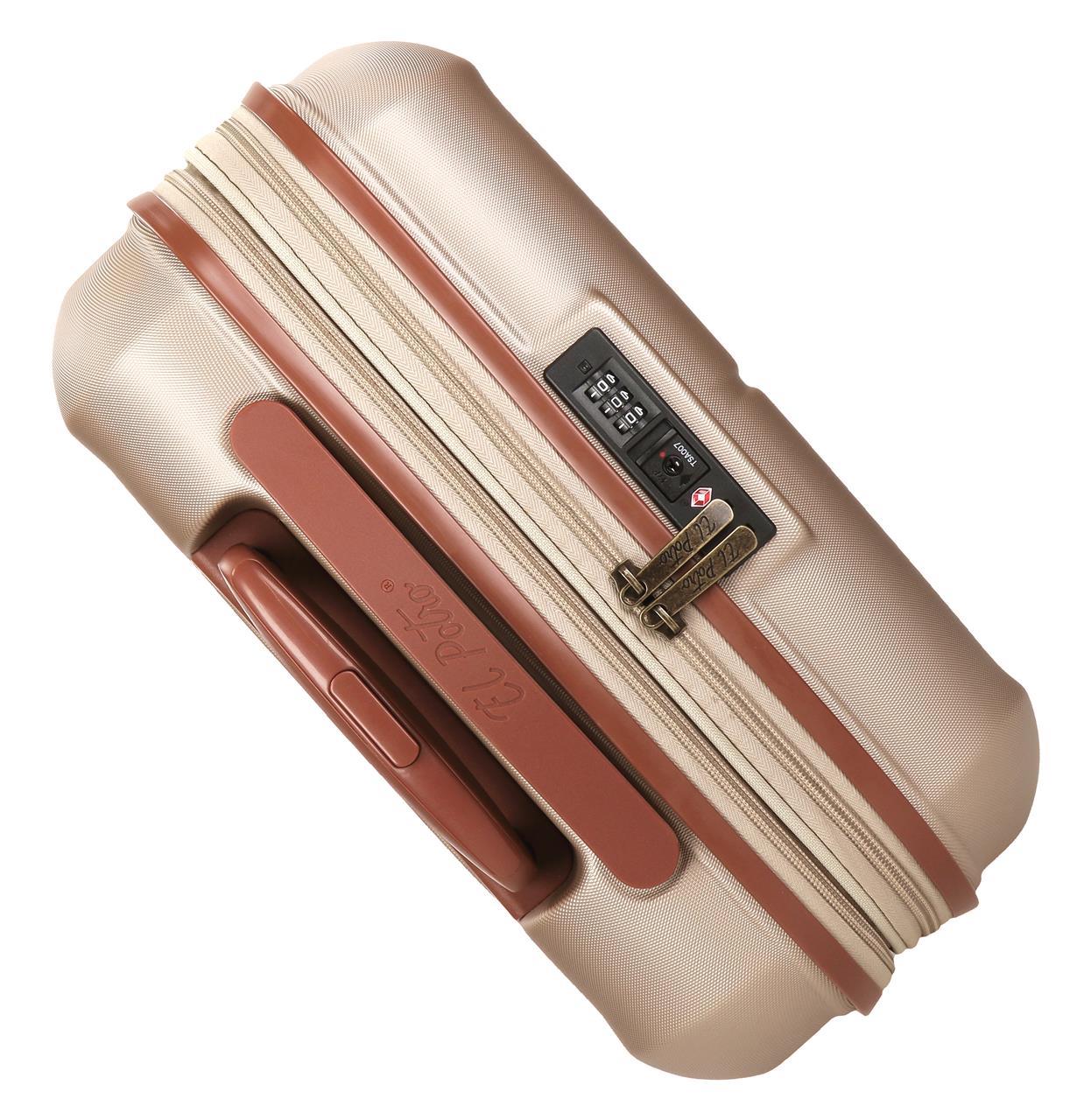 5128627 TROLLEY ABS 55CM. C/exp. 4r. EL POTRO OCURI Champagn