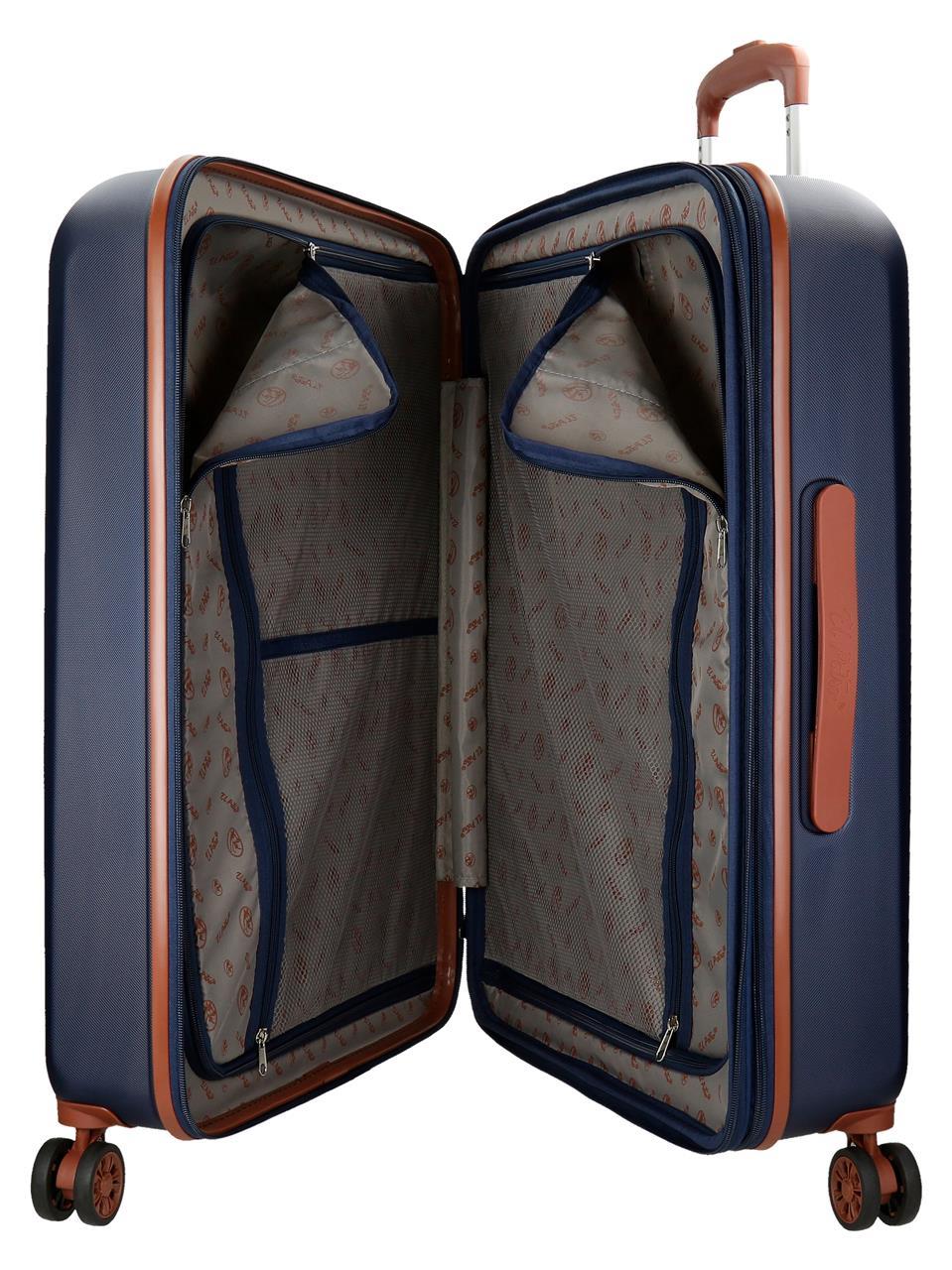 5128826 TROLLEY ABS 70CM. C/EXP. 4R. EL POTRO OCURI MARINO