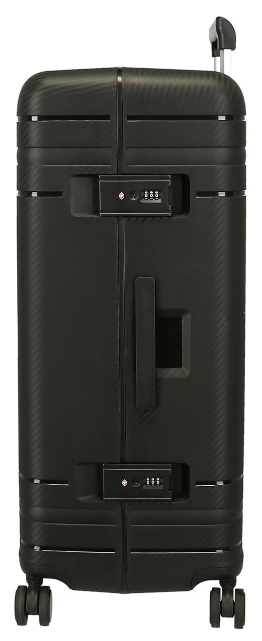 5189321 TROLLEY PP 75CM. 4R. MOVOM DIMENSION BLACK