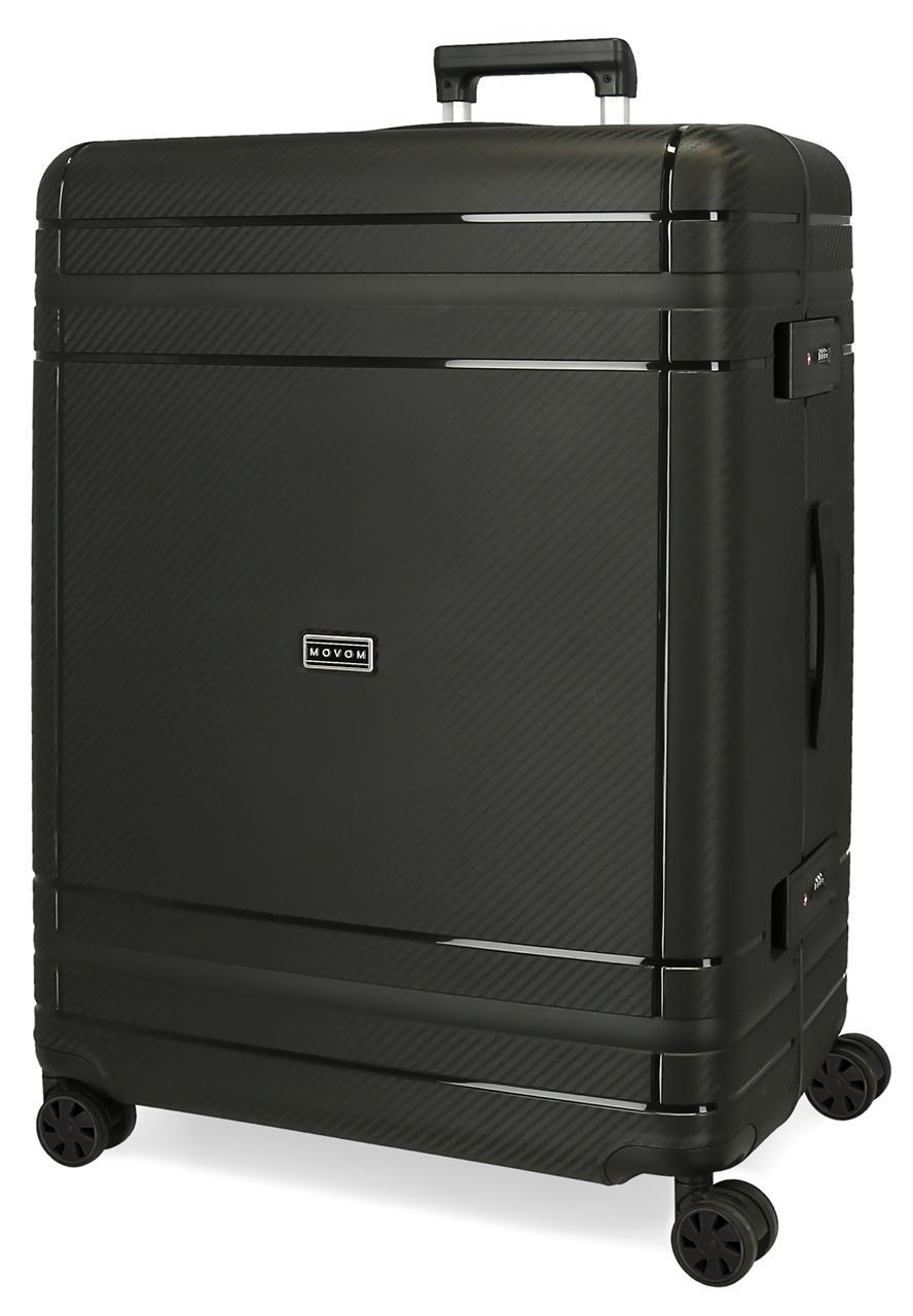5189321 TROLLEY PP 75CM. 4R. MOVOM DIMENSION BLACK