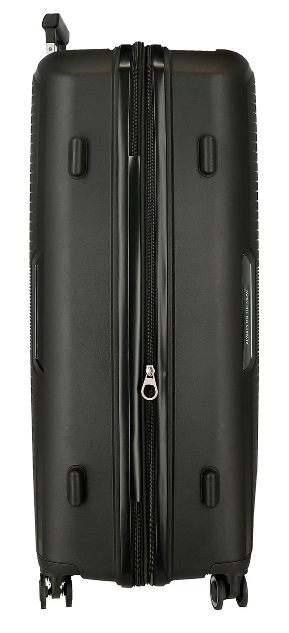 5329321 TROLLEY PP 78CM. C/EXP. 4R. MOVOM INARI BLACK