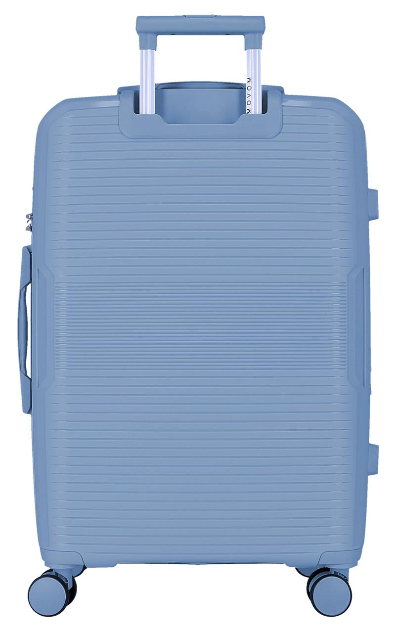 532932B TROLLEY PP 78CM. C/EXP. 4R. MOVOM INARI LIGHT BLUE