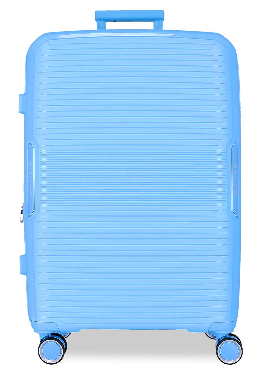 5329327 TROLLEY PP 78CM. C/EXP. 4R. MOVOM INARI AZUL