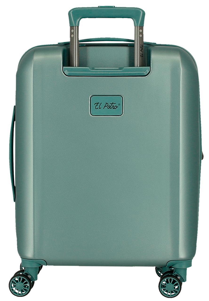 5338623 TROLLEY ABS 55CM. C/EXP. 4R. EL POTRO VERA VIHREÄ