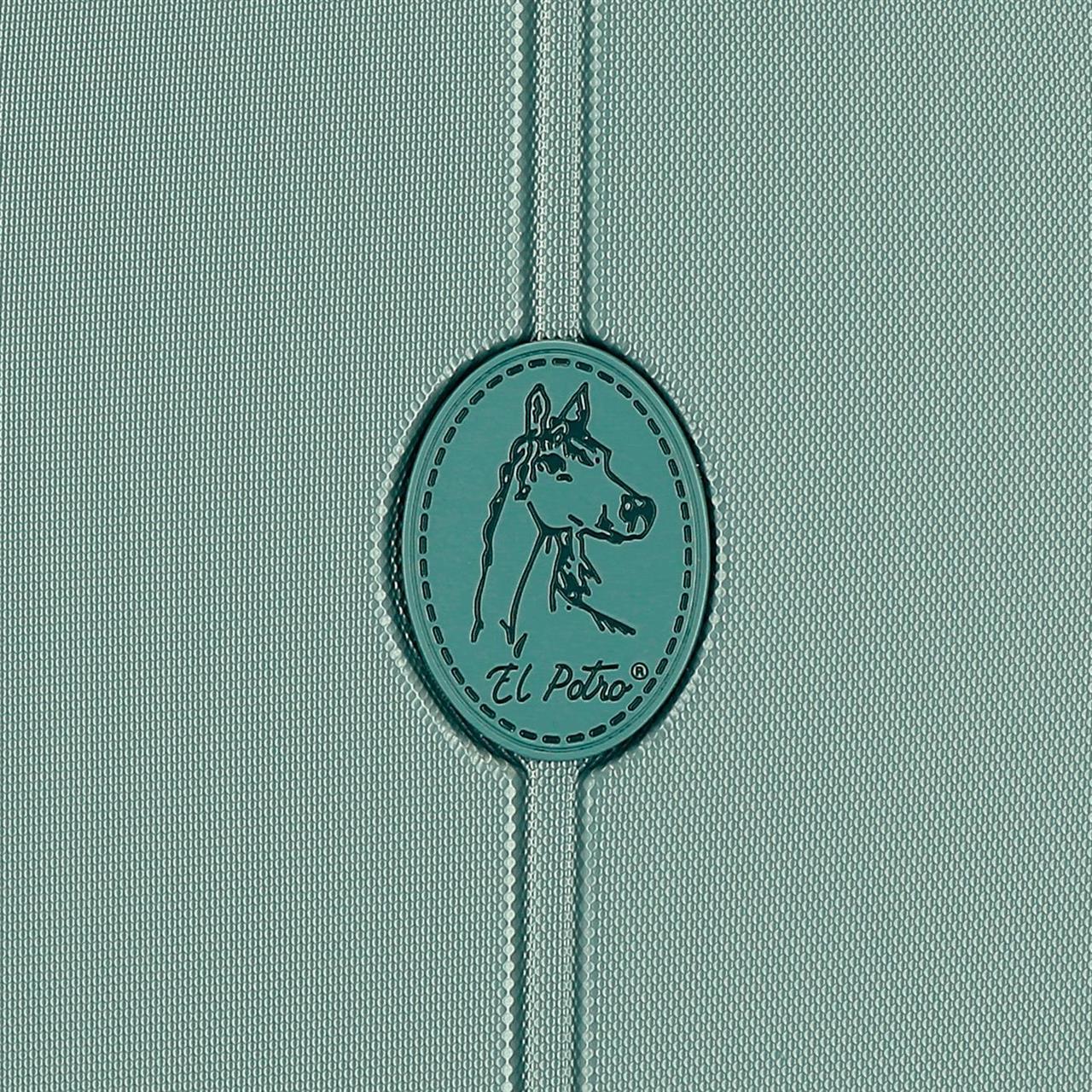 5338623 TROLLEY ABS 55CM. C/EXP. 4R. EL POTRO VERA VIHREÄ