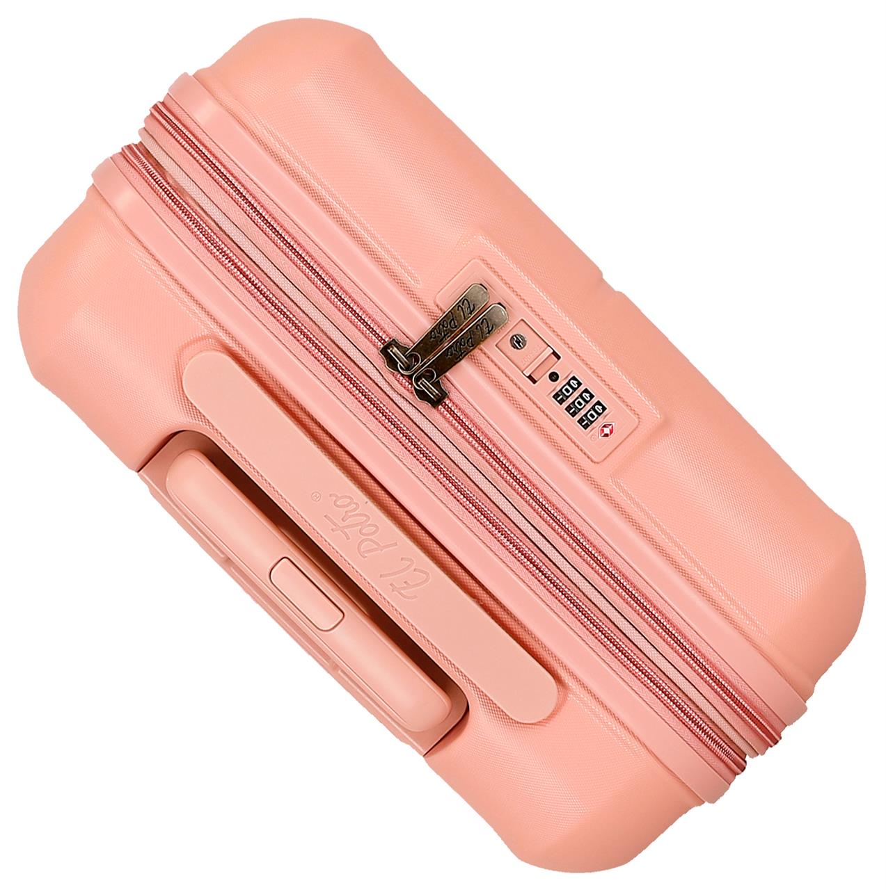 5338625 TROLLEY ABS 55CM. C/EXP. 4R. EL POTRO VERA NUDE