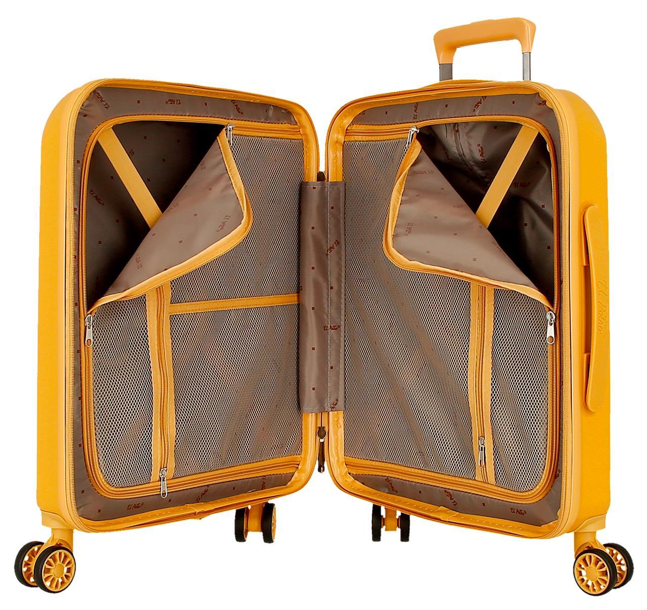5338724 TROLLEY ABS 55CM. 4R. EL POTRO VERA OCRE