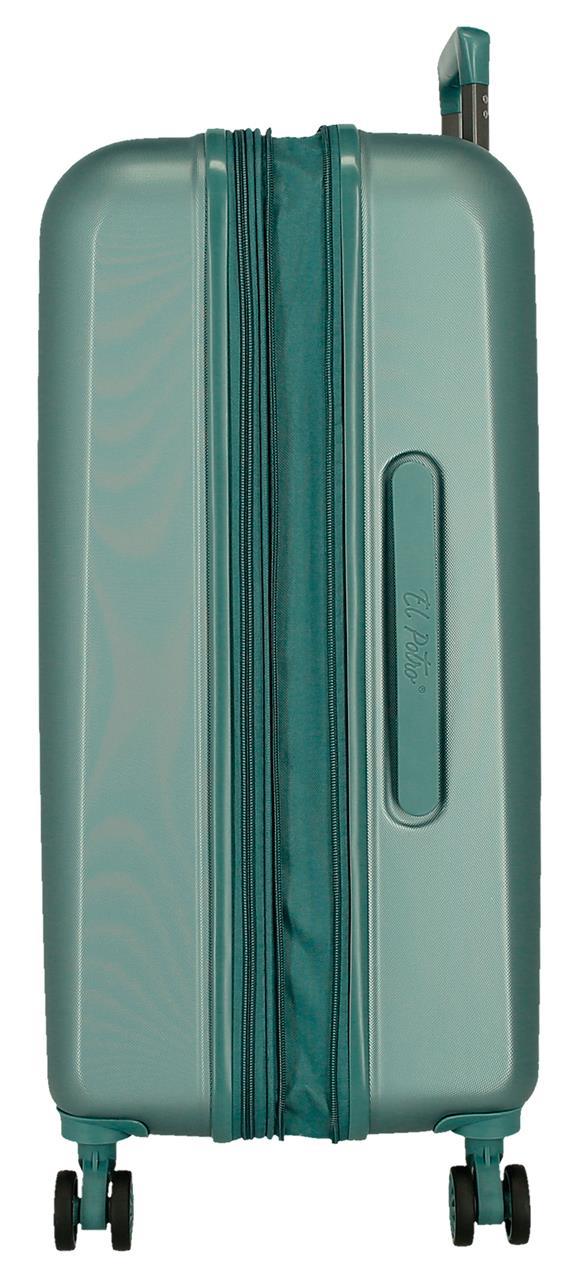 5338823 TROLLEY ABS 70CM. C/EXP. 4R. EL POTRO VERA GRÜN