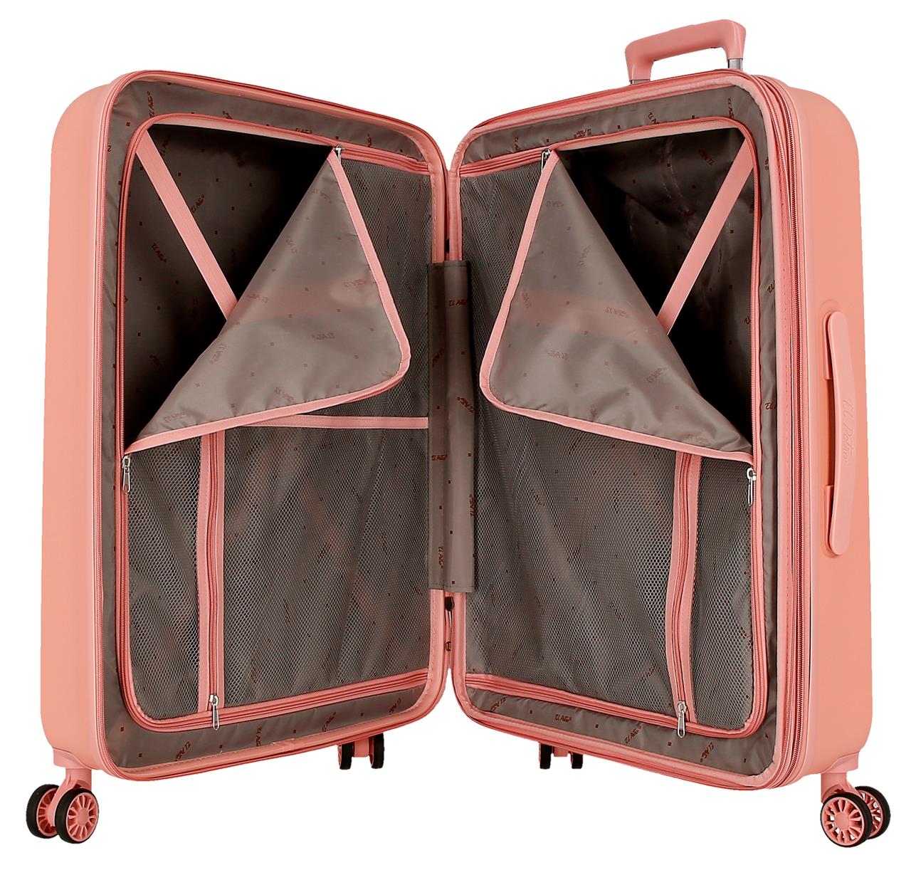 5338825 TROLLEY ABS 70CM. C/EXP. 4R. EL POTRO VERA NUDE