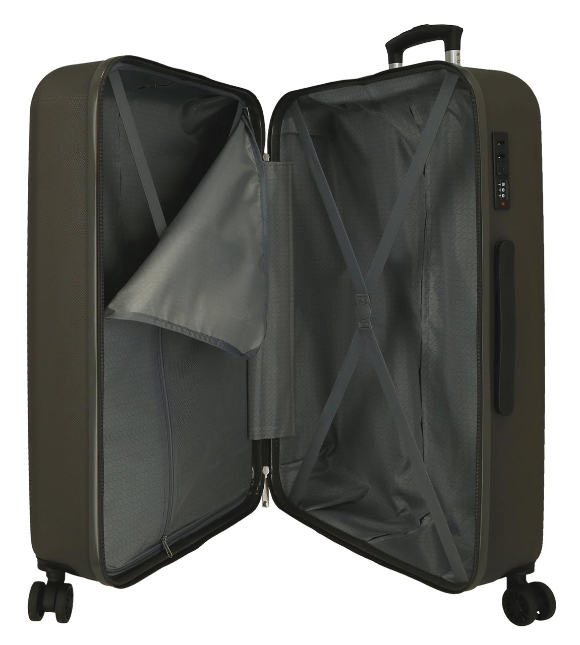 5399222 TROLLEY ABS 65CM. 4R. RR FORMENTERA ANTRACITE