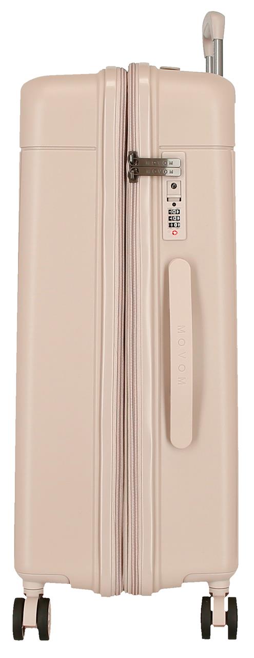 5388827 TROLLEY PP 68CM. C/EXP. 4R. MOVOM UUSI TRENDY TAUPE