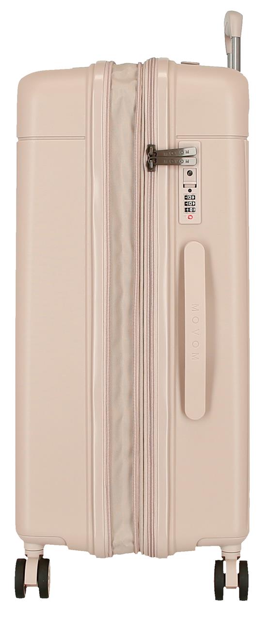 5388827 TROLLEY PP 68CM. C/EXP. 4R. MOVOM UUSI TRENDY TAUPE