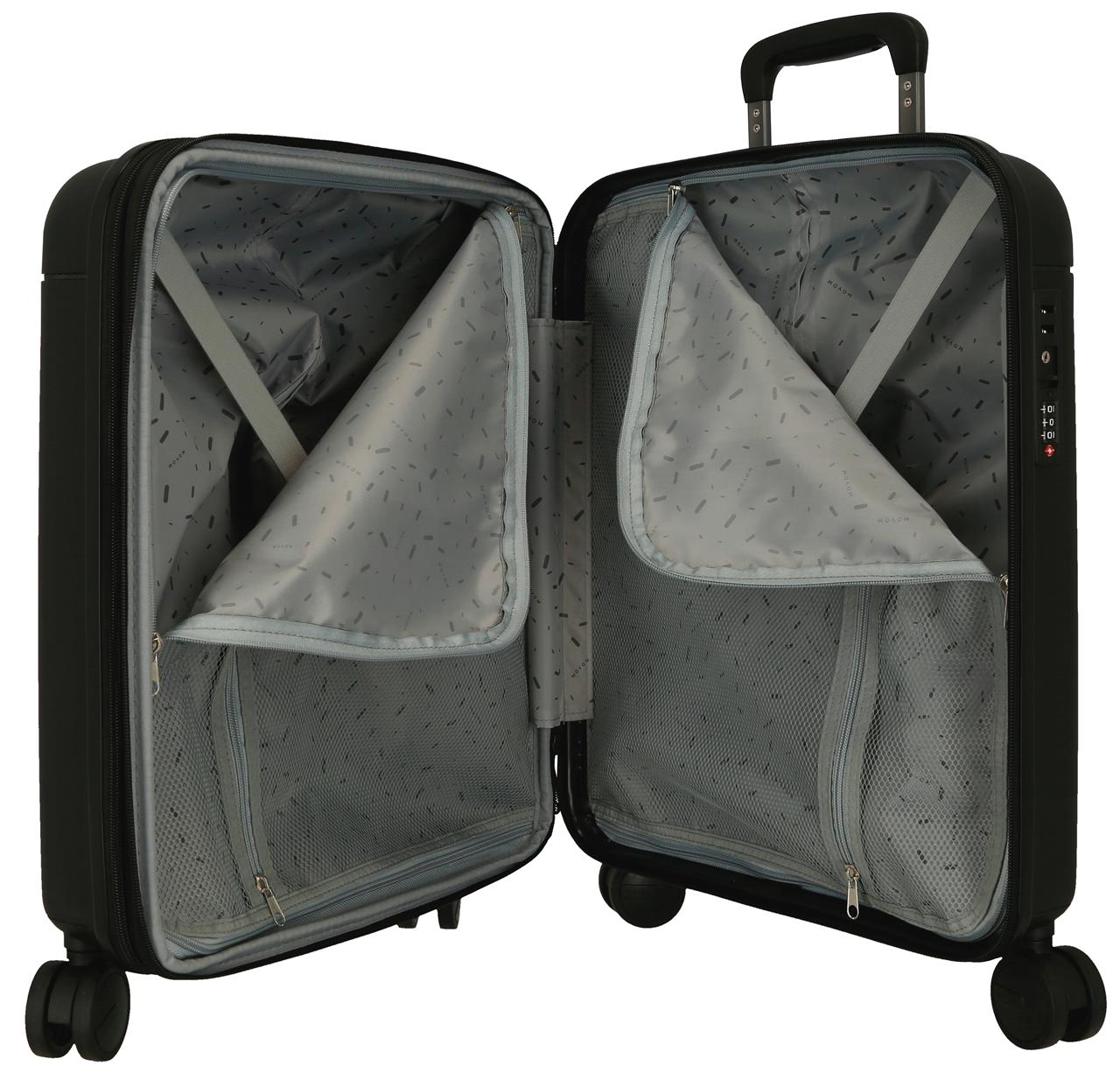 5388421 SET/3 TROLLEY PP 55-68-78CM. C/EXP. 4R. NEW TRENDY N