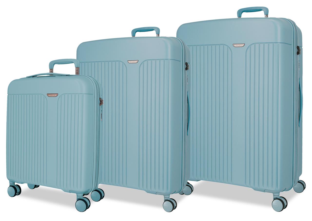 5388423 SET/3 TROLLEY PP 55-68-78CM. C/EXP. 4R. NEW TRENDY T