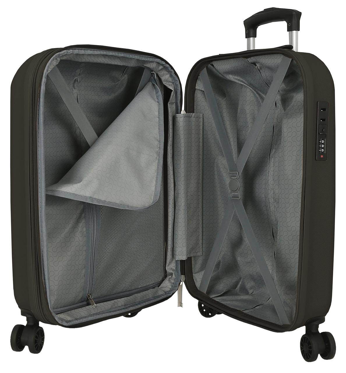 5428622 TROLLEY ABS 55CM. C/EXP. 4R. RR MENORQUE ANTHRACITE