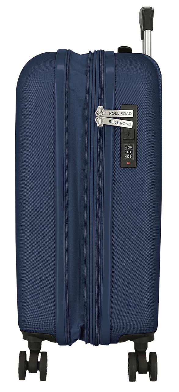 5428623 TROLLEY ABS 55CM. C/EXP. 4R. RR MENORCA MARINO